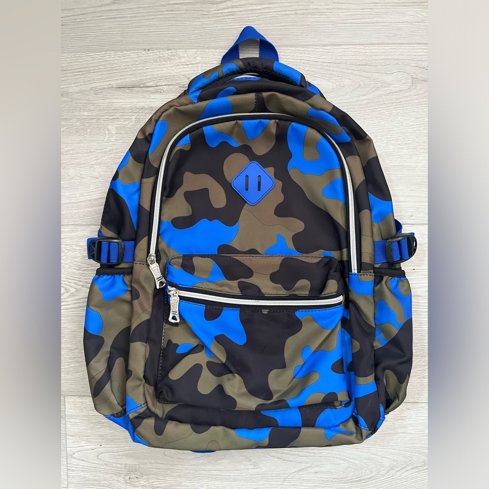 Like New Water-Resistant Camouflage Unisex Backpack